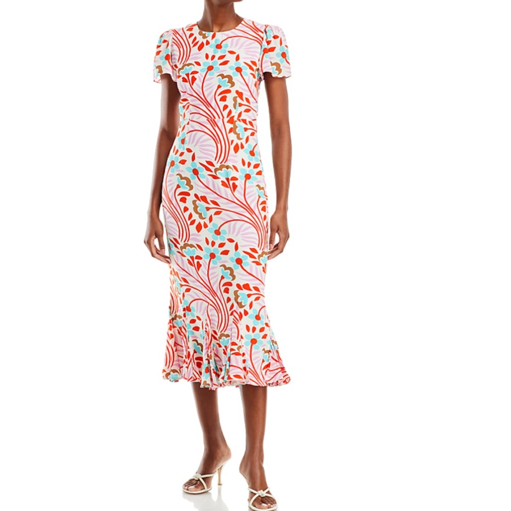 RHODE Lulani Dress in Lago Vine